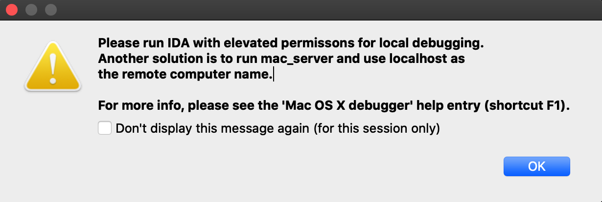 elevated permissions