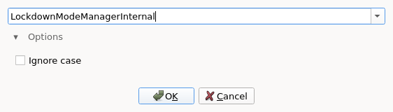 DSC symbols query prompt